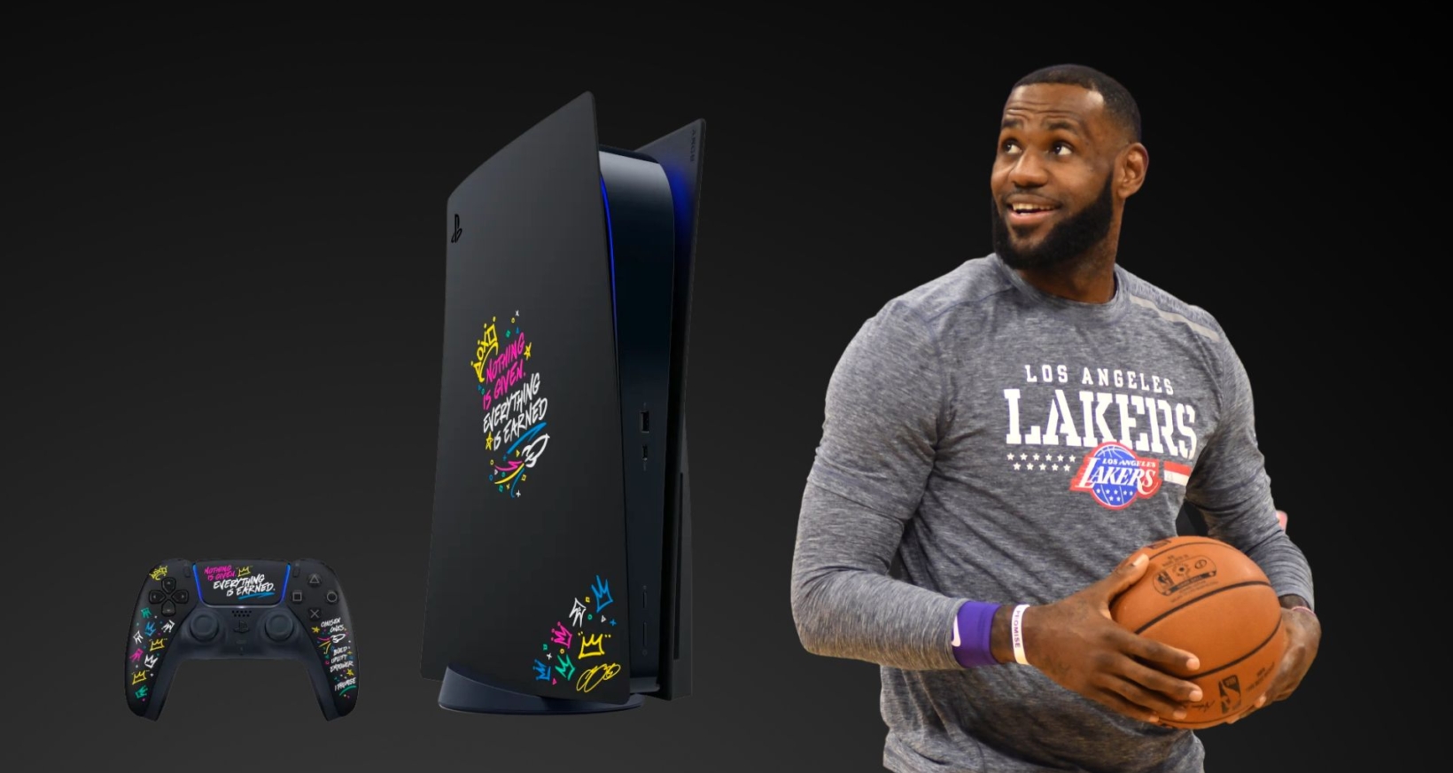Sony, LeBron James Temalı PlayStation 5 Oyun Konsolunu Duyurdu.