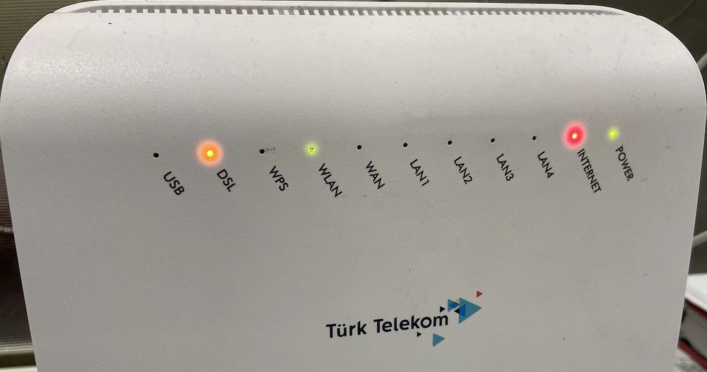 Modem DSL Işığı Neden Turuncu Yanıyor?