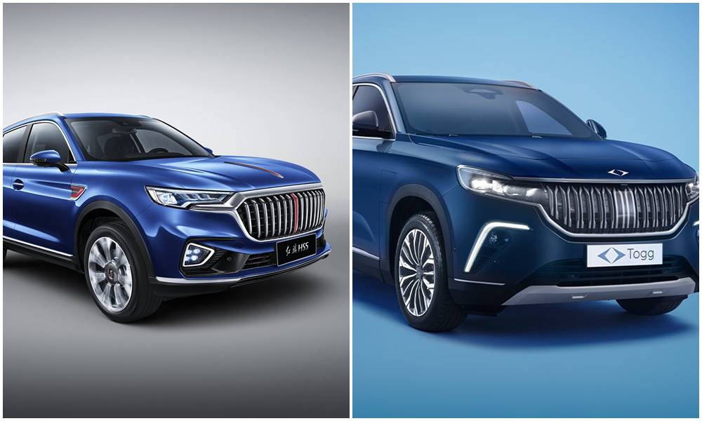 Hongqi HS5 İle Togg Arasındaki Benzerlik Tesadüf Mü Yoksa Bir Kopyalama Mı?