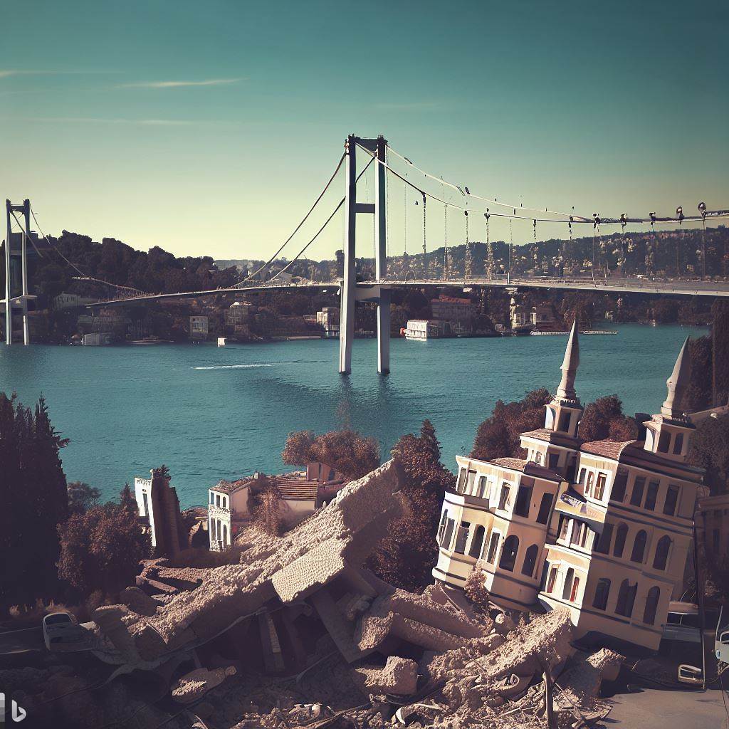 İstanbul Depremi köprü
