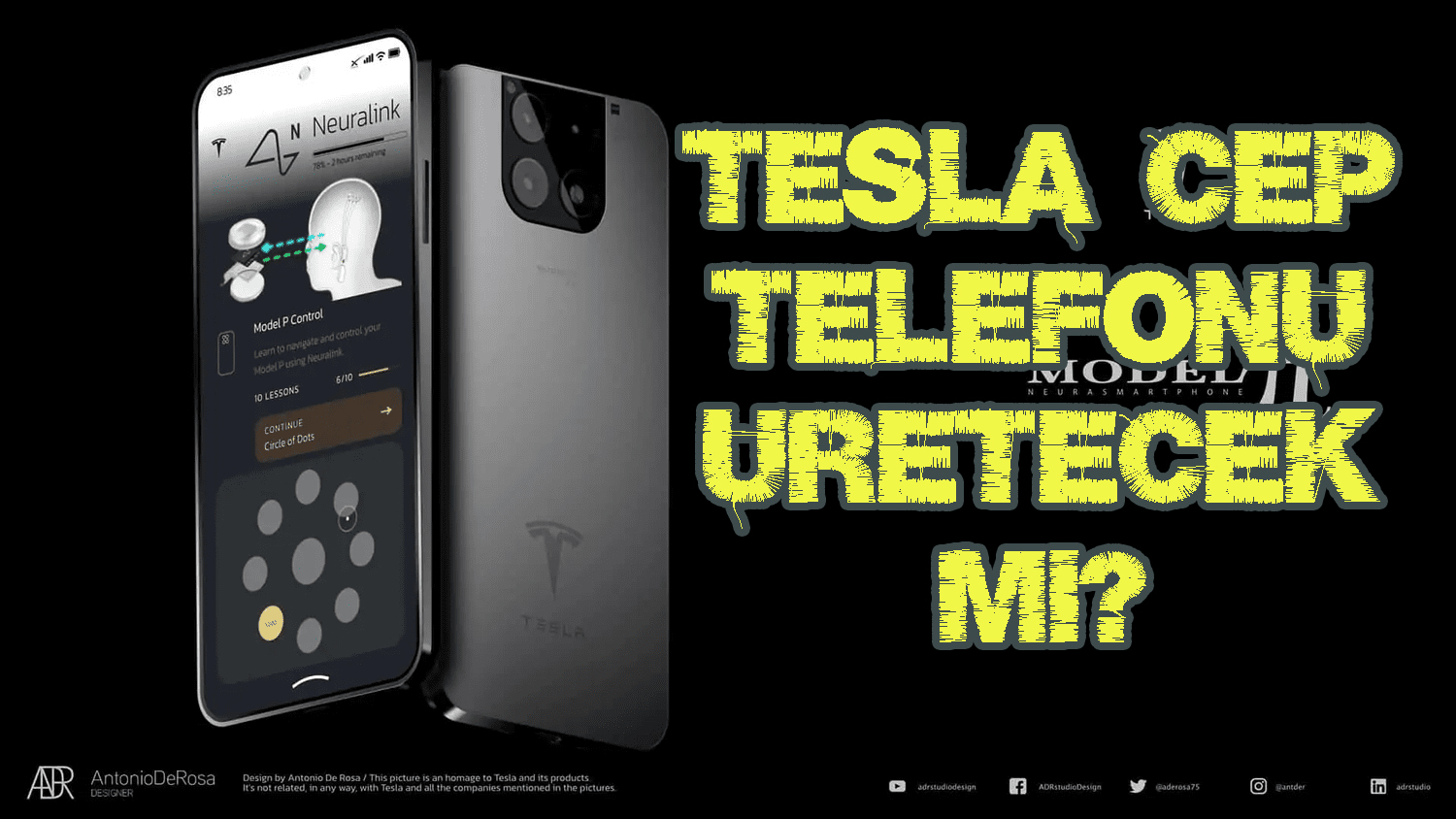 Tesla Telefon Üretecek mi?