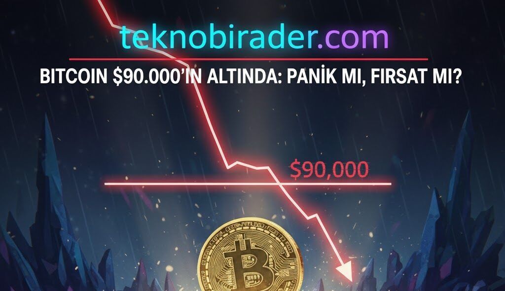Bitcoin 90.000 Dolar Sınırının Altında: Panik mi, Fırsat mı?