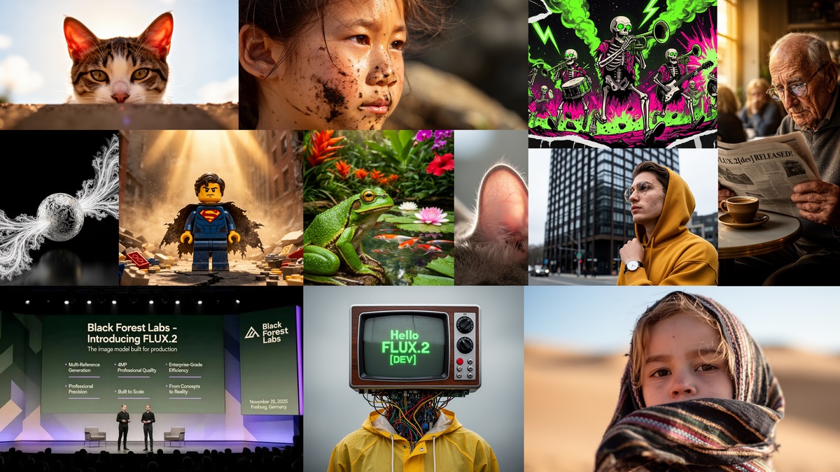 Yapay Zekâ Geliştirmede Çığır Açan FLUX.2: Yüksek Çözünürlüklü Görseller Artık Herkes İçin Erişilebilir