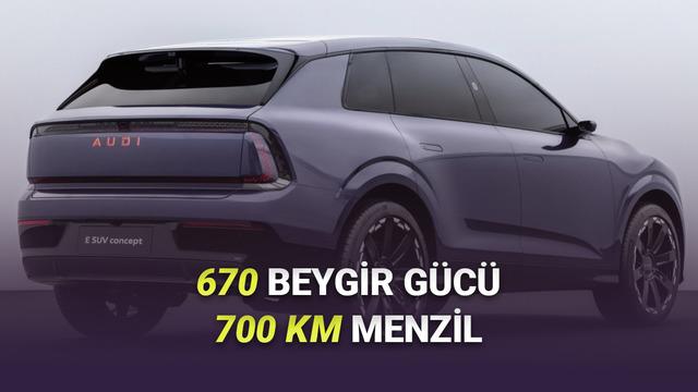Audi’nin Çin Pazarı İçin Göz Kamaştıran Yeni Elektrikli SUV’u E8 Tanıtıldı