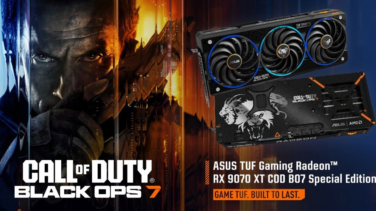 ASUS’tan Black Ops 7 Temalı, Sınırlı Sayıda RX 9070 XT Ekran Kartı Geliyor