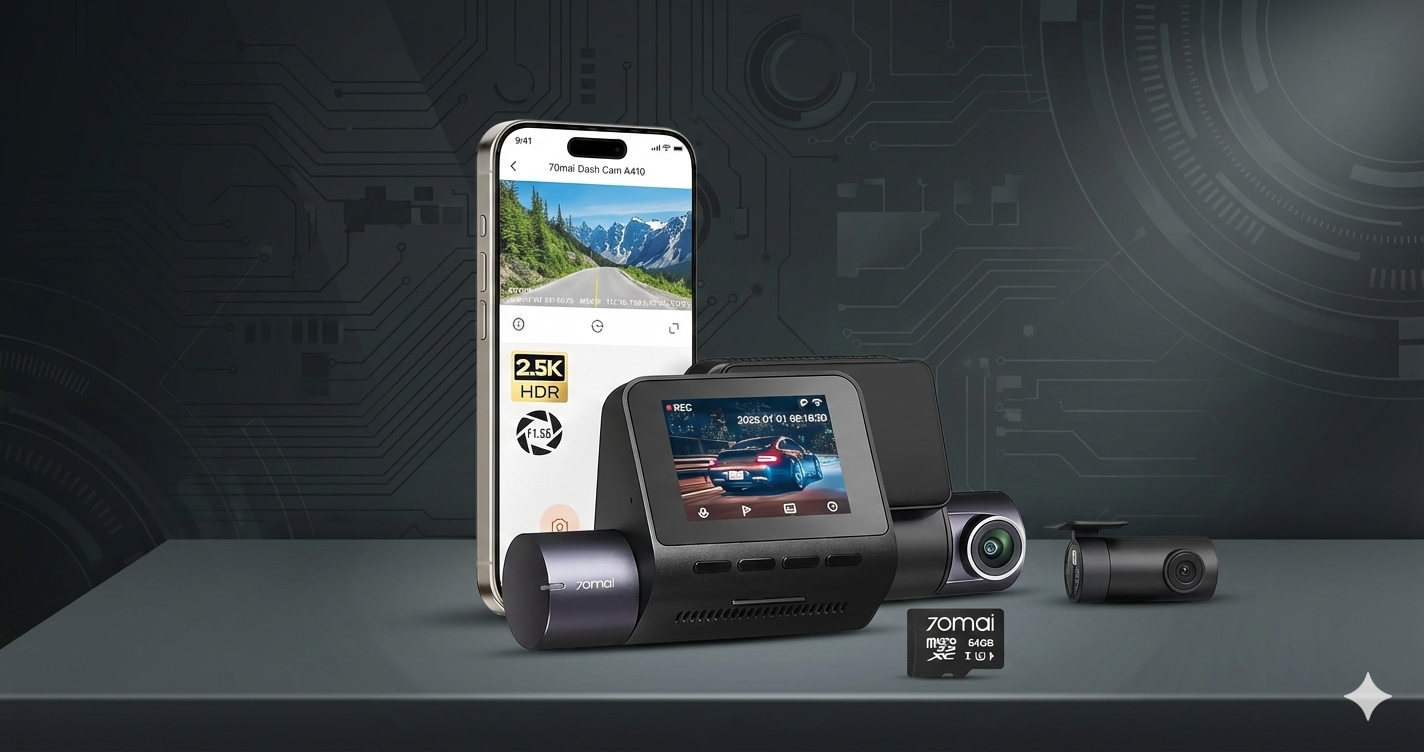 70mai Dash Cam A410: Güvenliğiniz İçin Akıllı Bir Yatırım mı? Detaylı İnceleme