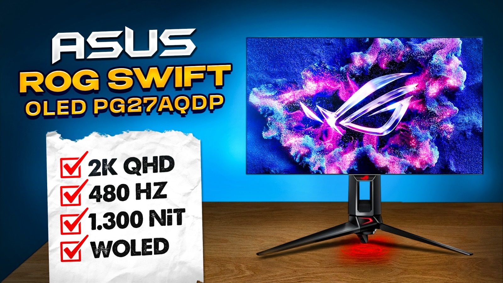 Asus ROG Swift OLED PG27AQDP: Oyuncular İçin Yeni Bir Devrim mi?