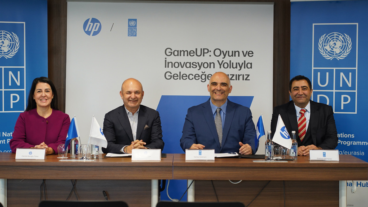 HP ve UNDP’den Gençlere Dijital Gelecek Müjdesi: GameUP Projesi Başlıyor