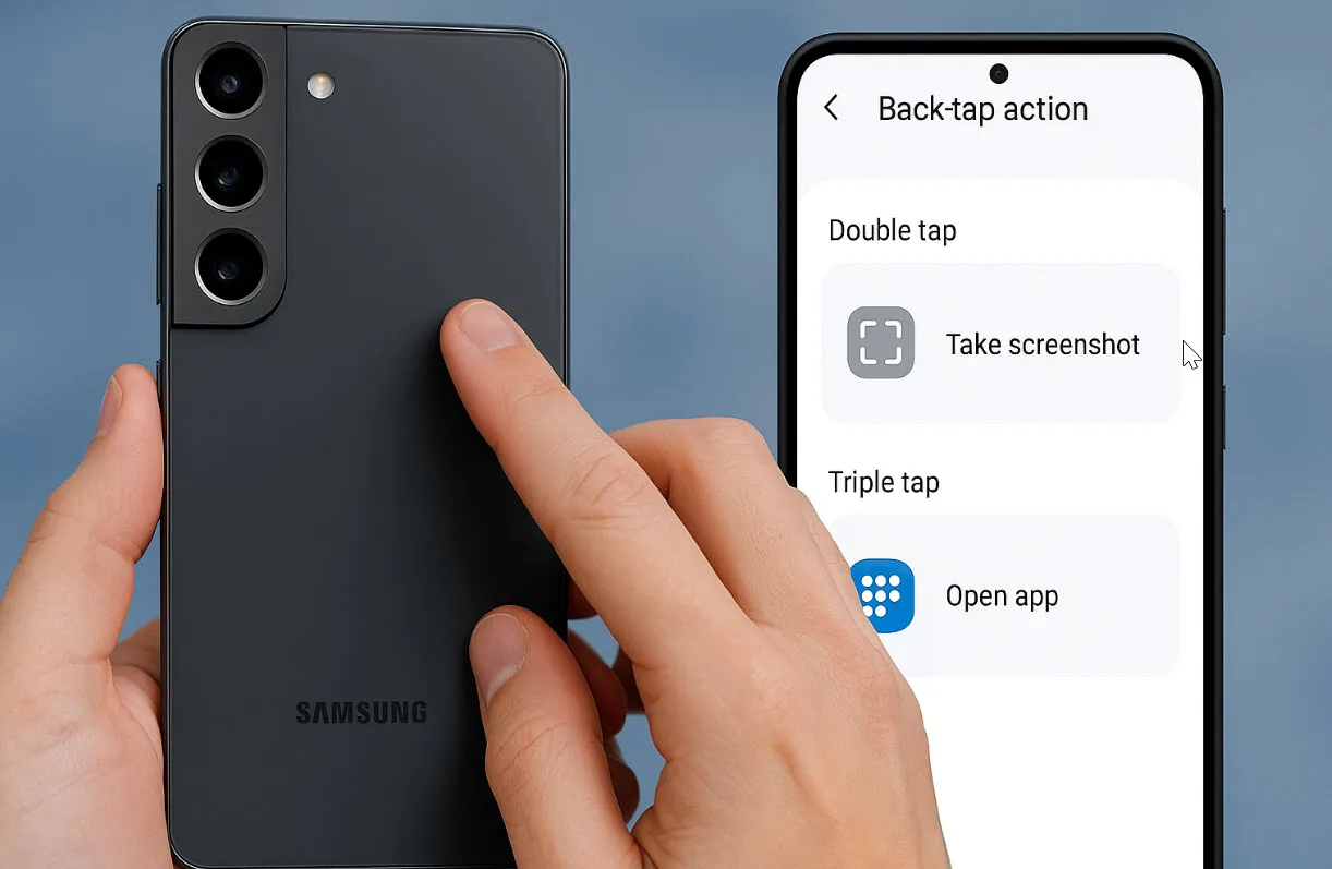 Samsung Telefonlarda Arka Dokunmatik Hileleri: Cihazınıza Yeni Bir Kontrol Katın