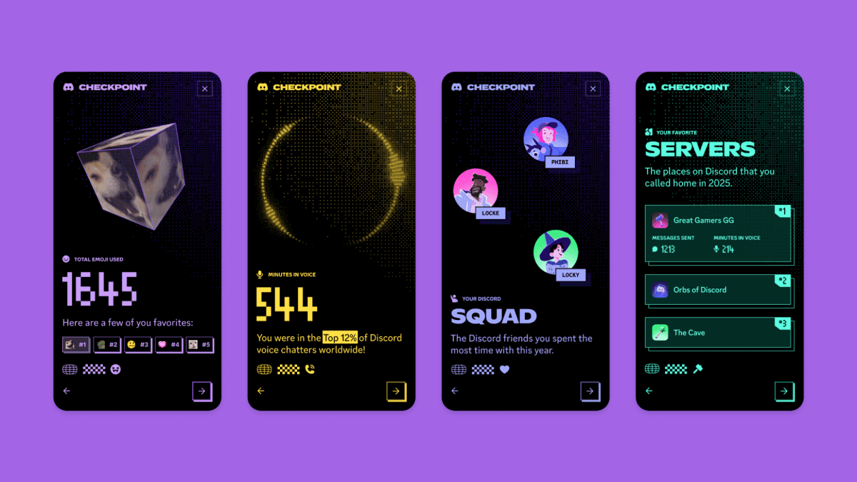 Discord Kullanıcıları İçin Yıl Sonu Özeti: Hangi Arkadaşınızla En Çok Konuştunuz, Hangi Sunucular Favoriniz Oldu? 🚀