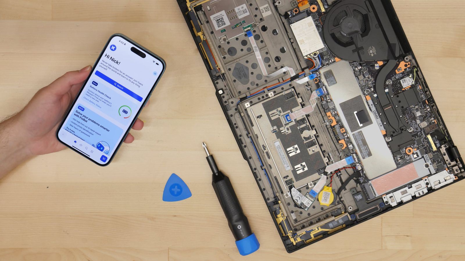 iFixit Uygulaması ve Yapay Zeka Asistanı FixBot ile Cihaz Onarımlarında Devrim Başlıyor