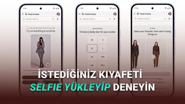 Google’dan Devrim Niteliğinde Yenilik: Tek Selfie ile Sanal Kıyafet Deneme Dönemi Başladı