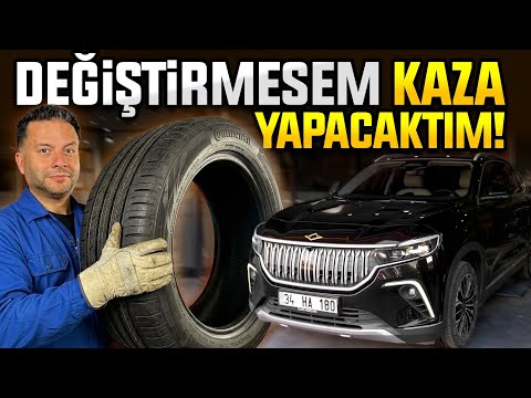 Togg’un lastikleri neden değiştirdim?