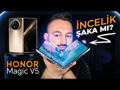 Katlanabilir telefonların yeni kralı: Honor Magic V5!