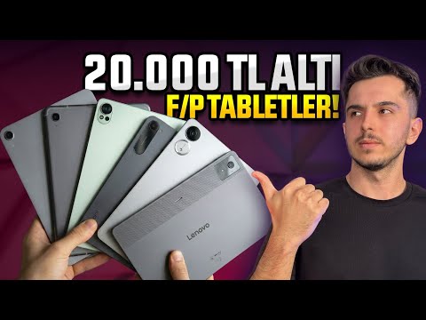 20.000 TL altına alınabilecek en mantıklı 6 tablet! (Aralık 2025)