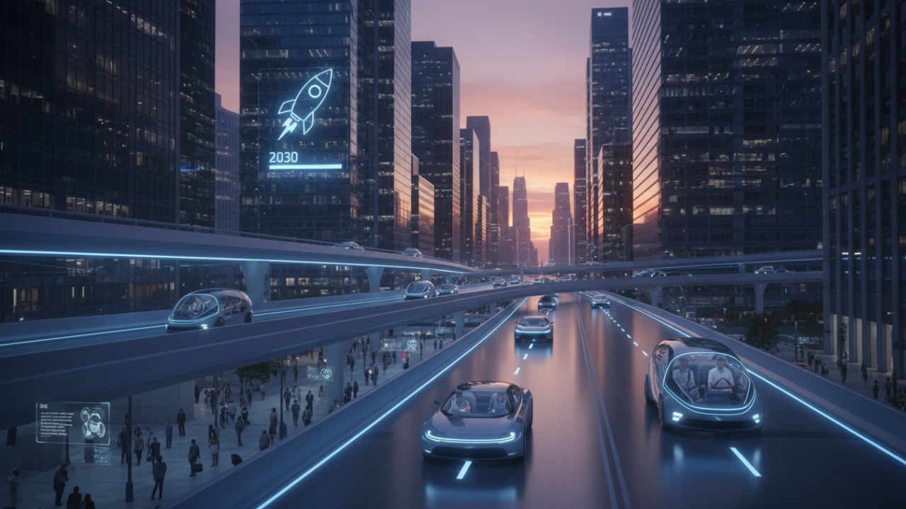 Geleceğin Direksiyonunda: Sürücüsüz Araçlar ve 2030 Vizyonu 🚀