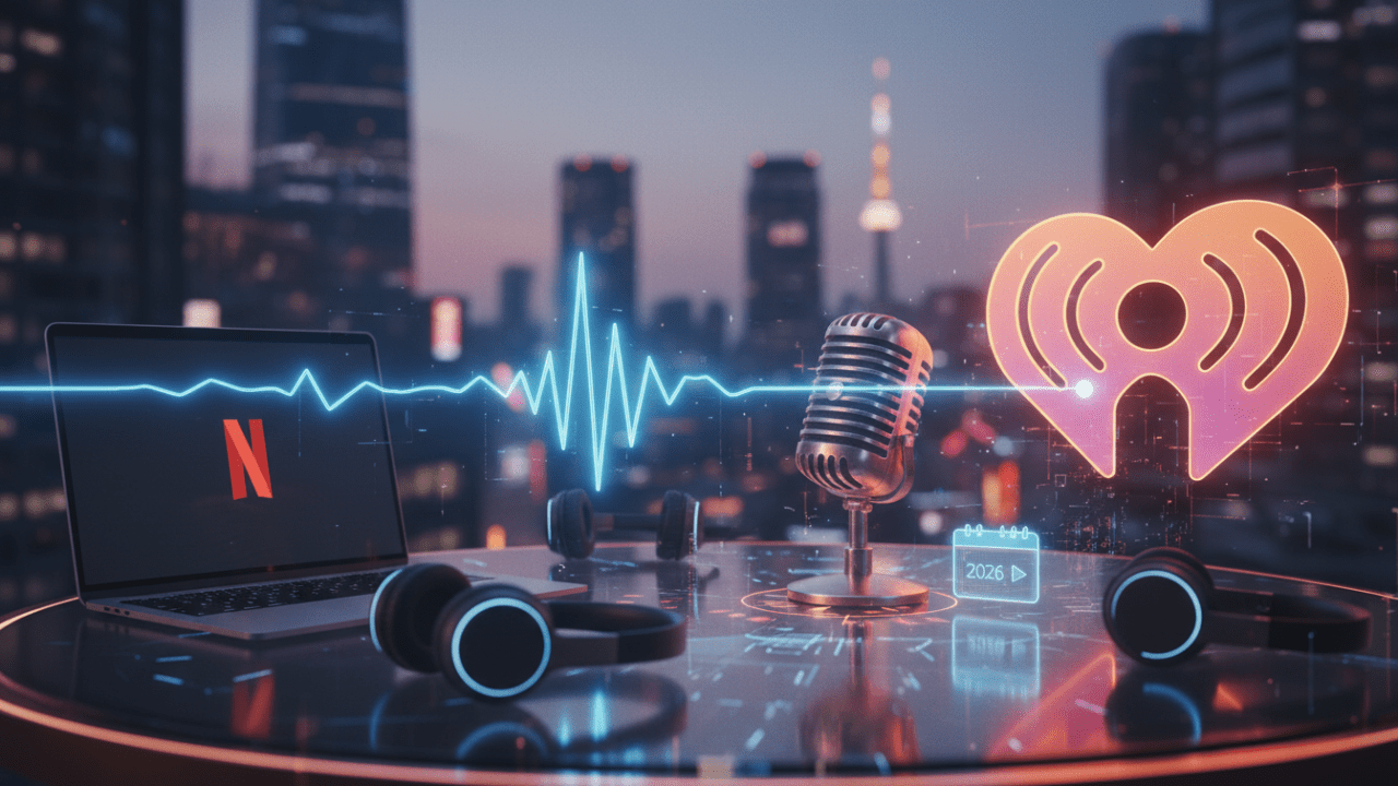 Netflix’ten Podcast Atılımı: iHeartMedia ile Yeni Anlaşma 🎧