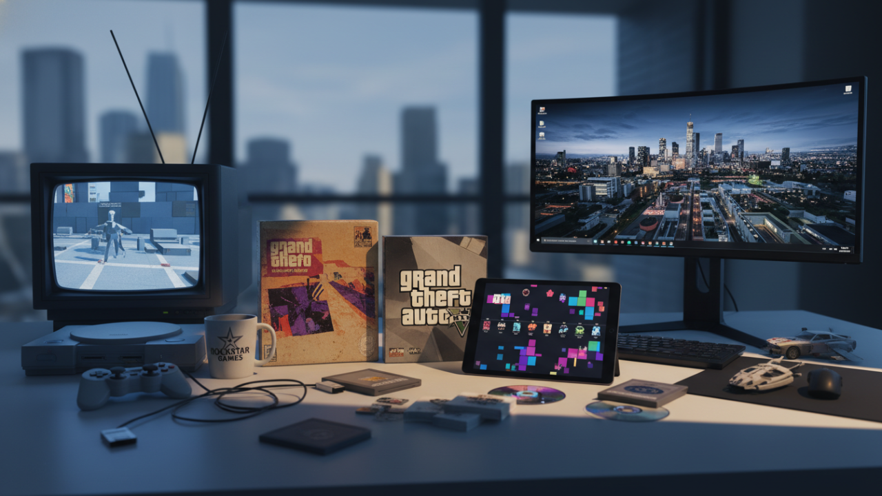 Rockstar Games’in Efsanevi Dünyası: Grand Theft Auto Serisi Kronolojik İncelemesi 🎮