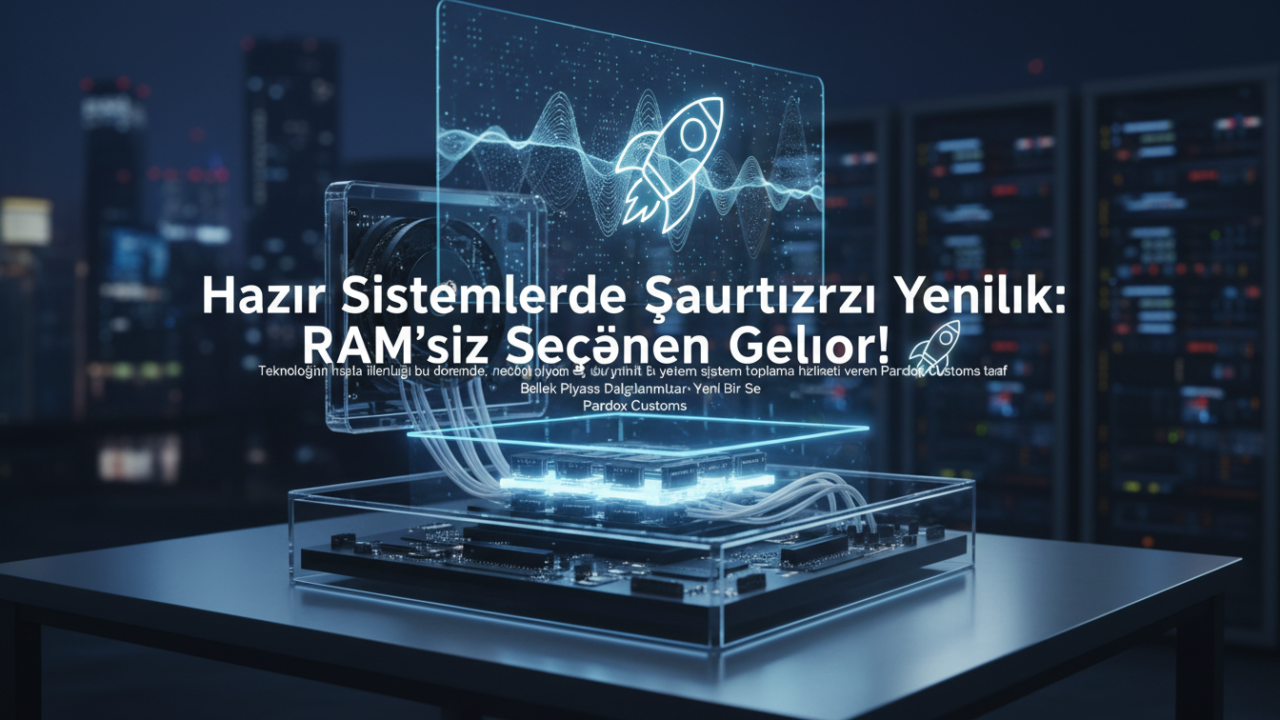 Hazır Sistemlerde Şaşırtıcı Yenilik: RAM’siz Seçenek Geliyor! 🚀