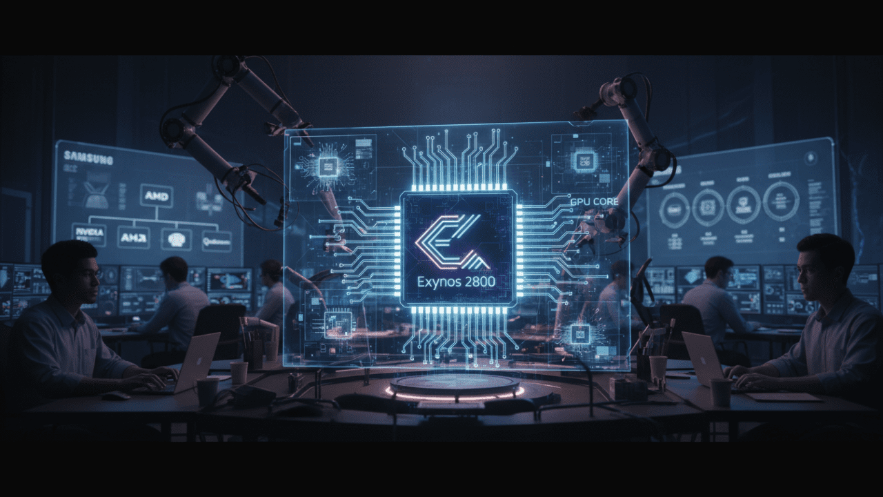 Samsung’dan Radikal Hamle: Exynos 2800 ile Kendi GPU’sunu Pazara Sunuyor 🚀