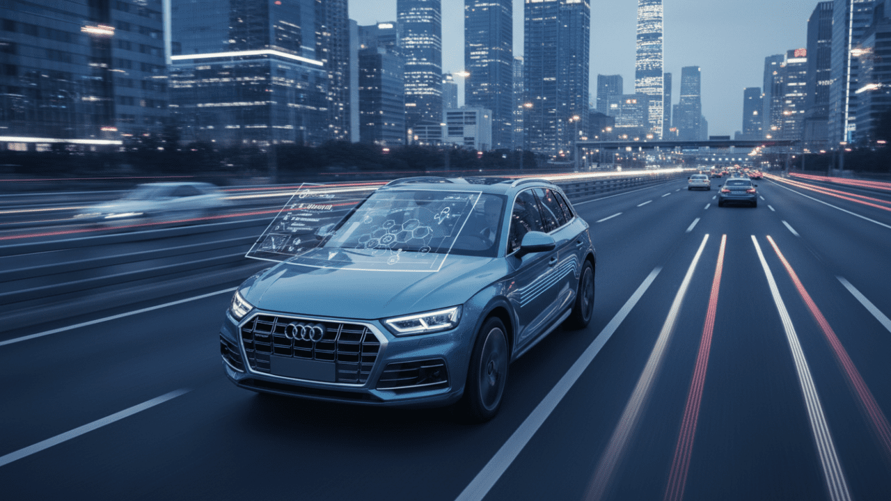 Yeni Audi Q5L, Çin Pazarına Özel Gelişmiş Sürüş Destek Sistemleriyle Öne Çıkıyor! 🚀