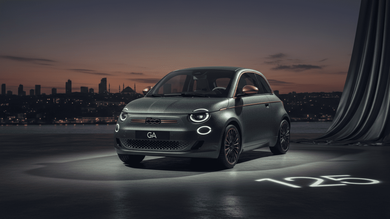 Fiat 500e’nin Göz Kamaştıran Yeni Yüzü: Giorgio Armani Collector’s Edition Türkiye’de! ✨
