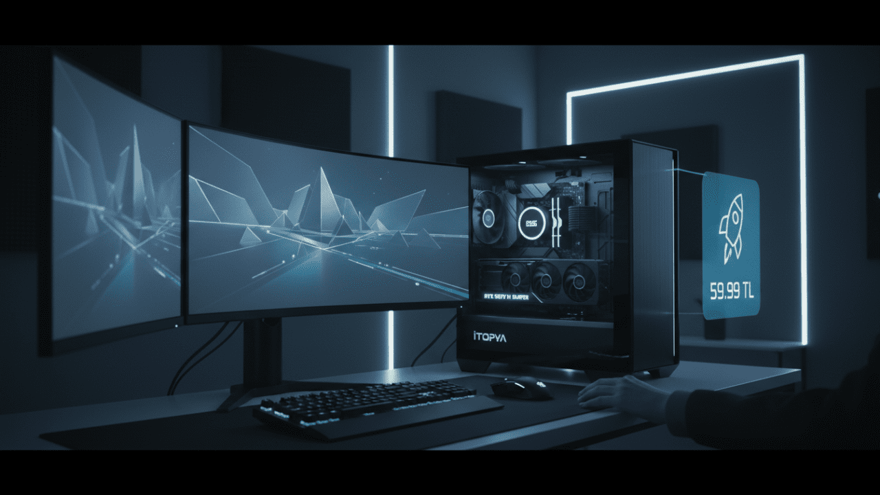 İtopya’dan Yeni Nesil Oyun Deneyimi: RTX 5070 Ti Süper ve Intel Core Ultra 7 260F Paketi! 🚀