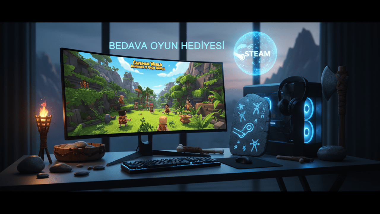 Taş Devri Macerası Ücretsiz: Steam’den Oyunculara Süper Bir Fırsat!