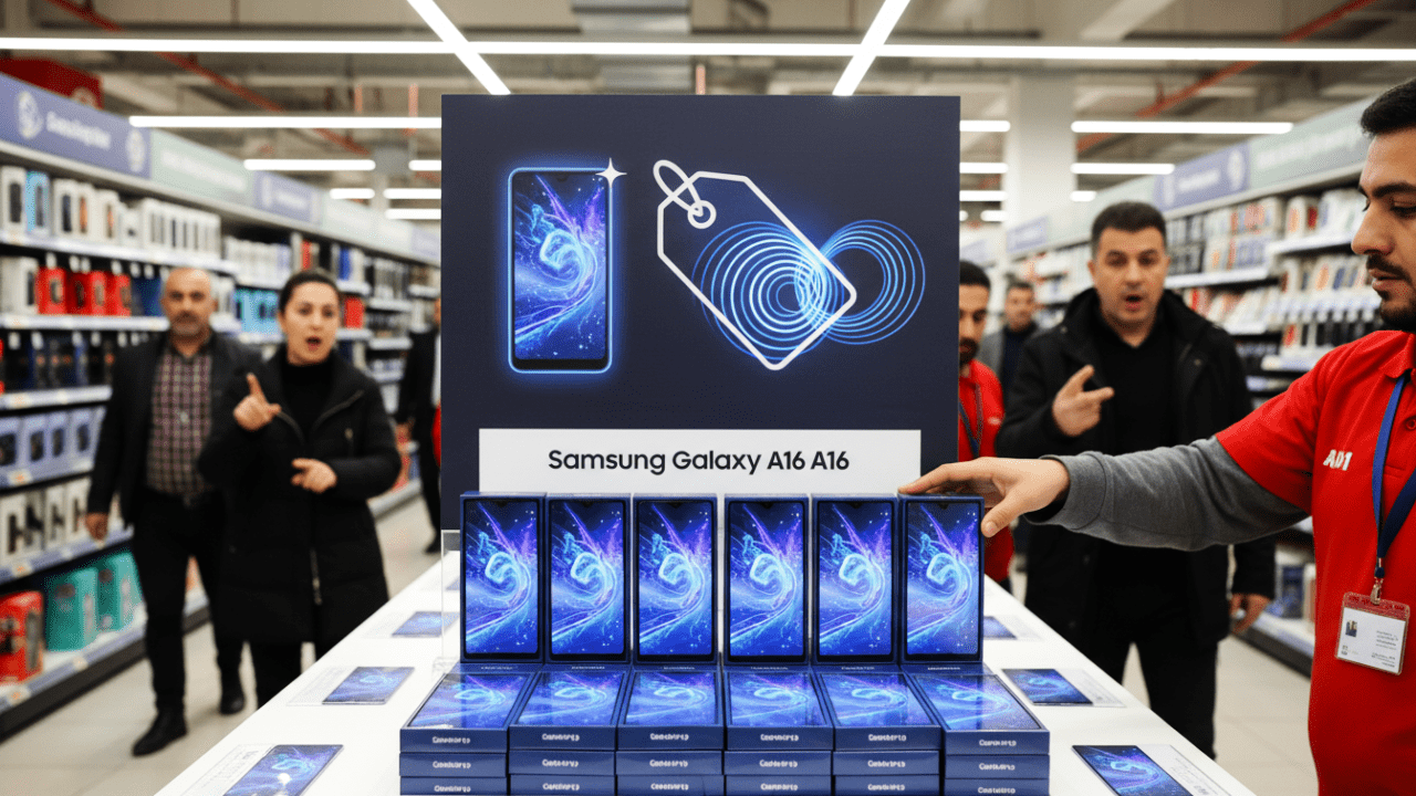 A101’den Şaşırtan Fiyatla Samsung Galaxy A16: Teknoloji Marketlerine Yeni Rakip! 📱✨