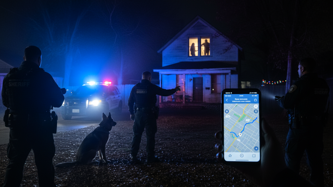 Texas’ta Telefon Konumuyla Hayat Kurtaran Operasyon: Kayıp Çocuk Bıçak Zoruyla Kurtarıldı! 🚀