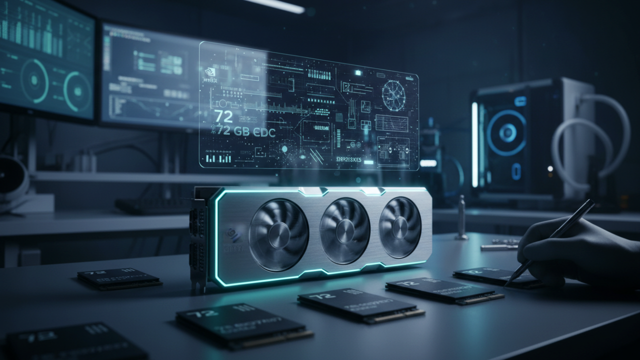 72 GB Bellekle Profesyonelleri Büyülüyor: NVIDIA RTX Pro 5000 Blackwell Tanıtıldı! 🚀