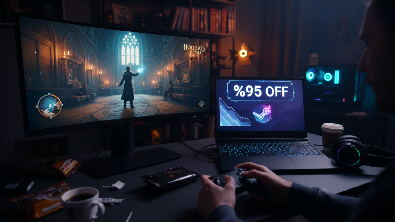 Hogwarts Mirası Steam’de Şaşırtıcı İndirimle Oyuncularla Buluşuyor! 🧙‍♂️✨