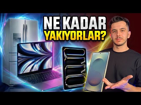 Elektronik cihazlar aylık ne kadar elektrik tüketiyor?