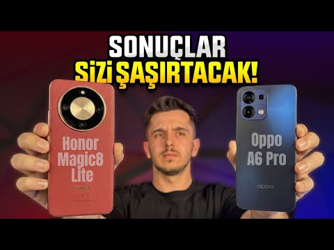 Aradaki farka değer mi? Honor Magic8 Lite vs Oppo A6 Pro karşılaştırması!