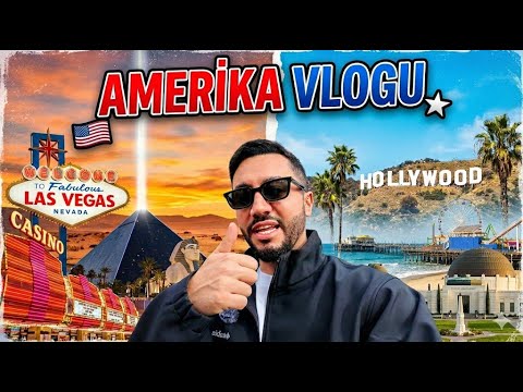 AMERİKA VLOG !! Los Angeles / Las Vegas