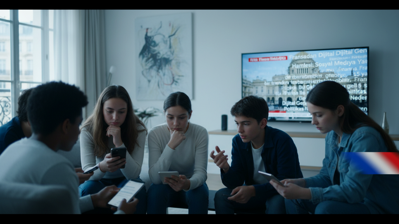 Fransa’dan Dijital Gençlik Hamlesi: Sosyal Medya Yaşı Sınırı Geliyor mu?