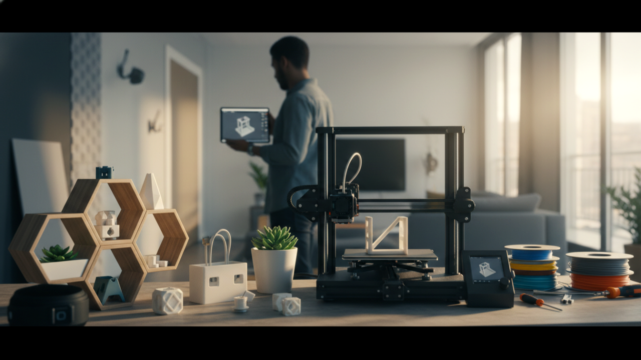 3D Yazıcı ile Evinizi Yenileyin: Tasarruf Sağlayan 6 Pratik Yükseltme