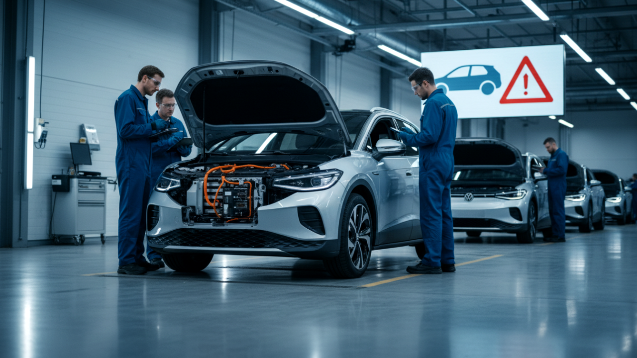 Volkswagen ID.4 Sahipleri Dikkat: Olası Yangın Riski Nedeniyle Büyük Geri Çağırma