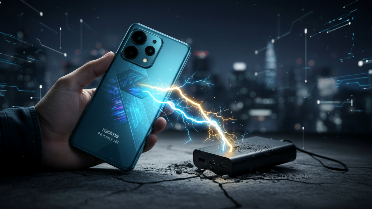 Powerbankler Tarihe Karışıyor: realme P4 Power Tanıtıldı ⚡