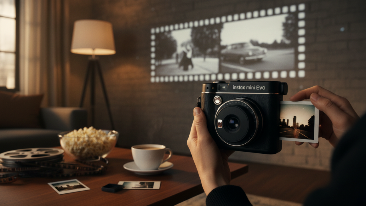 Fujifilm instax mini Evo Cinema: Sinema Tadında Anılar 🎞️