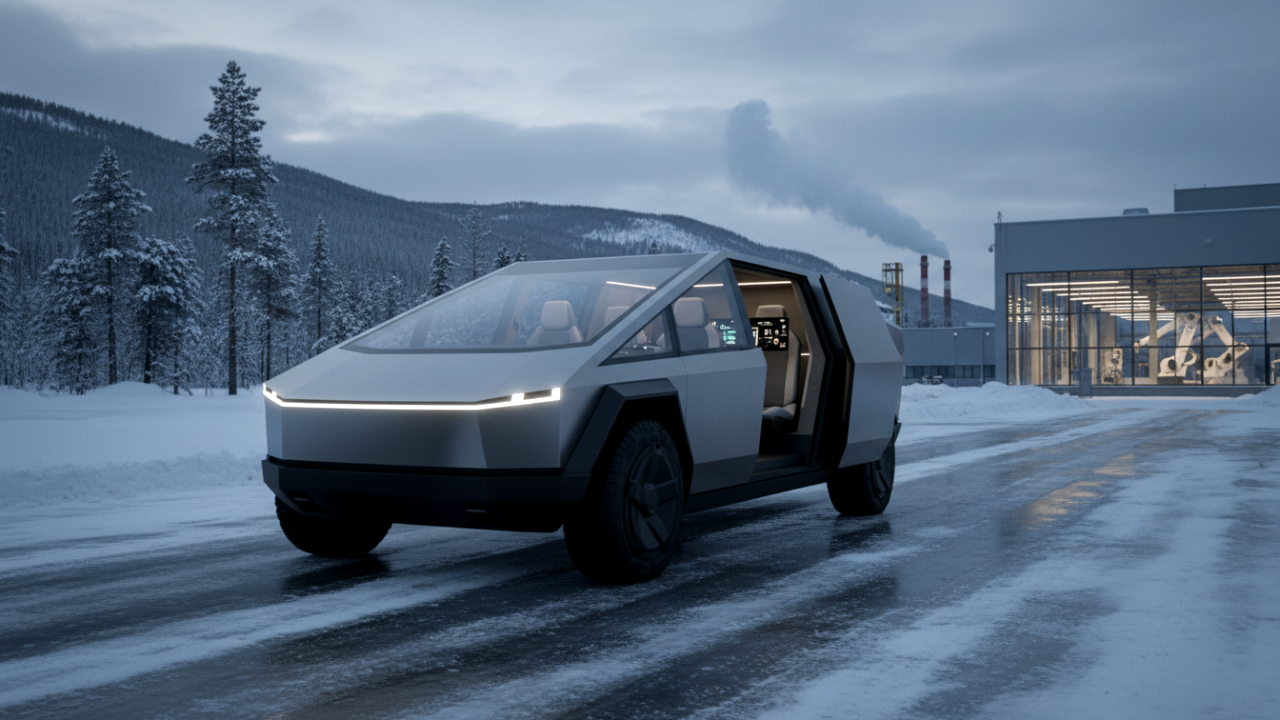 Rusya’dan Tesla Cybertruck Rakibi: Şık Elektrikli Panelvan Seri Üretime Hazır