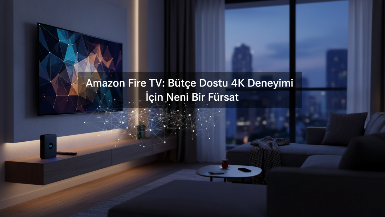 Amazon Fire TV: Bütçe Dostu 4K Deneyimi İçin Yeni Bir Fırsat