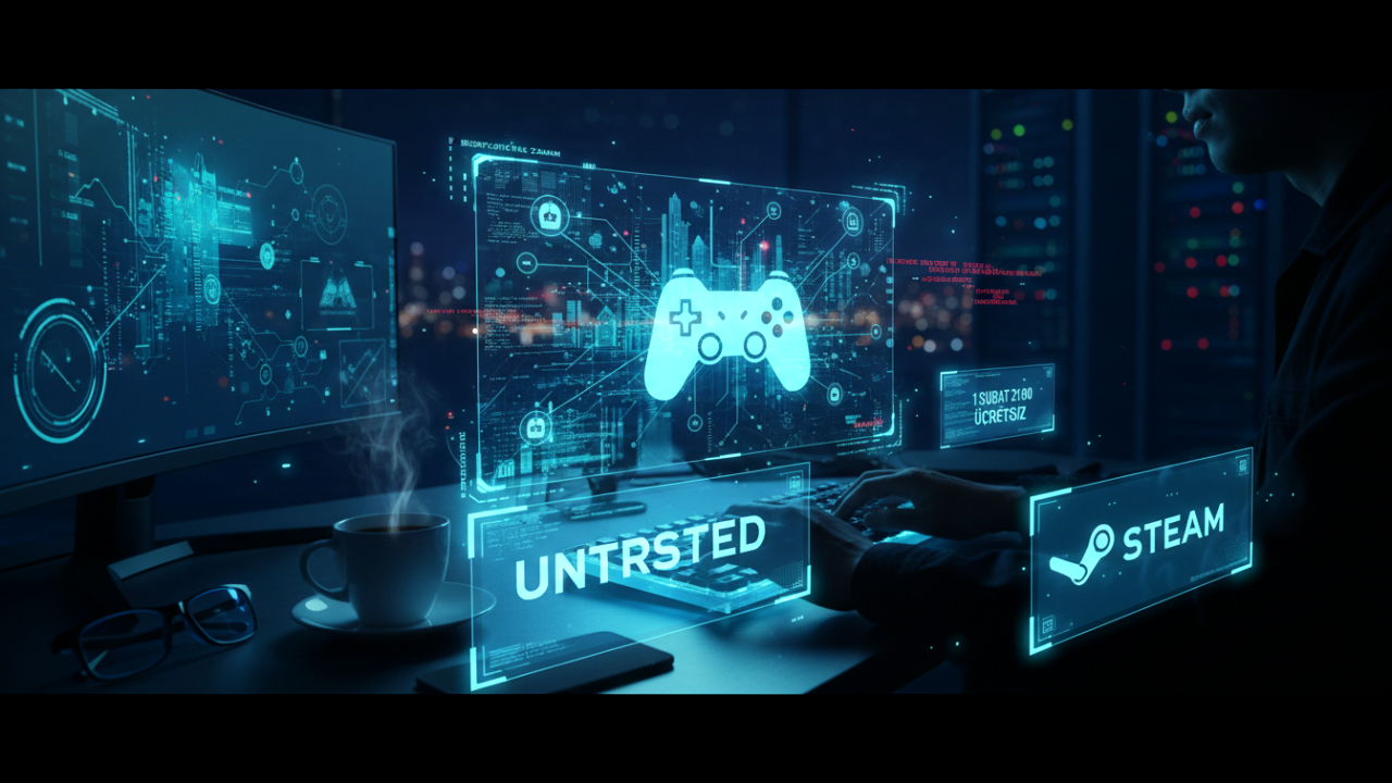 Steam’de Siber Savaş Zamanı: Untrusted Ücretsiz Oldu! 💻