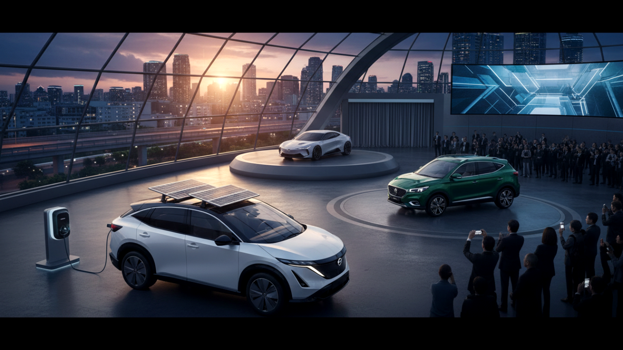 Geleceğin Otomobilleri Sahneye Çıkıyor: Nissan Ariya’dan Güneş Enerjili Menzil Artışı, MG ZS Hybrid+’ın Heyecan Verici Türkiye Lansmanı ve Toyota’dan Yeni Sürprizler