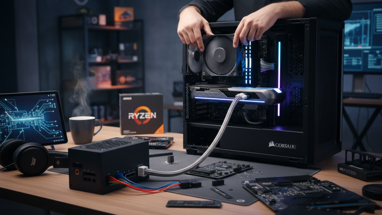 Yeni Nesil PC’leri Toplamak Eskisi Kadar Zor Değil: Adım Adım Kurulum Rehberi 💻