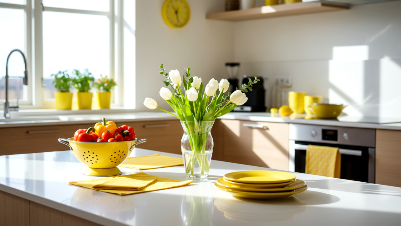 IKEA’nın Bahar Renkleriyle Mutfağınıza Güneşli Bir Dokunuş: Ekonomik Sarı Aksesuarlar