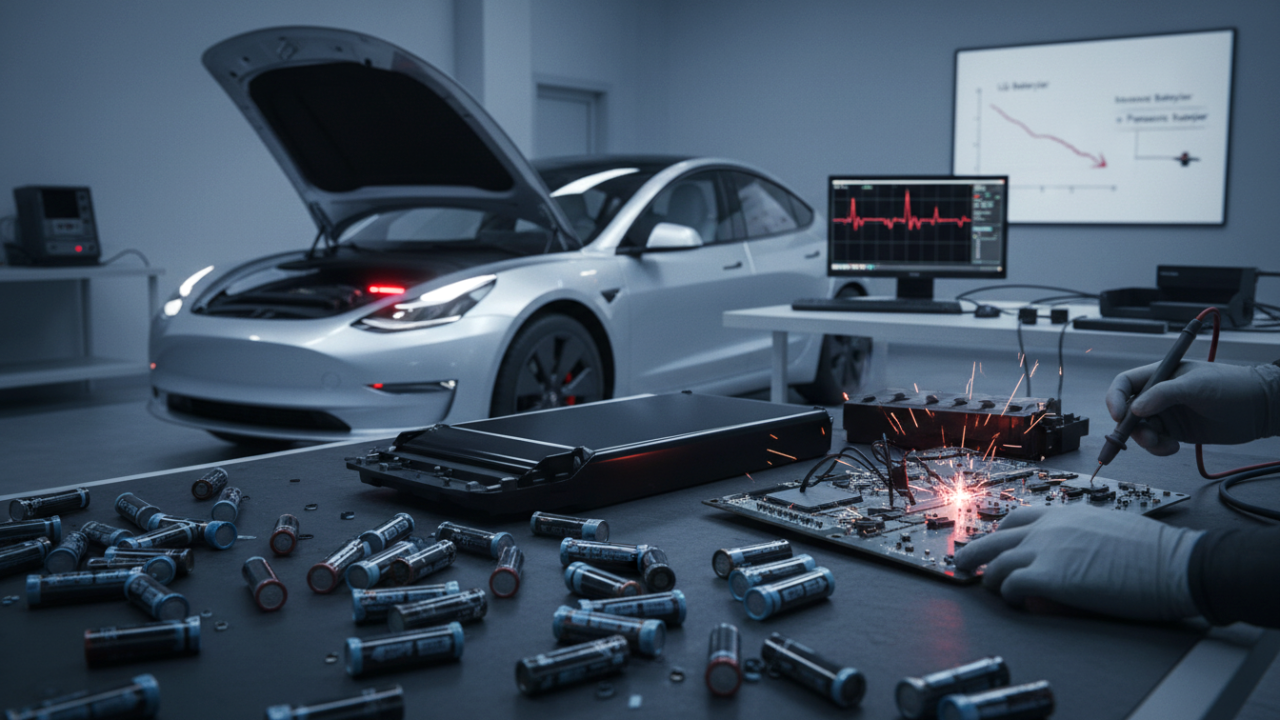 Tesla’nın Elektrikli Araç Bataryalarında Sıkıntılı Günler: LG Hücreler Erken Arızalanıyor mu? ⚡️