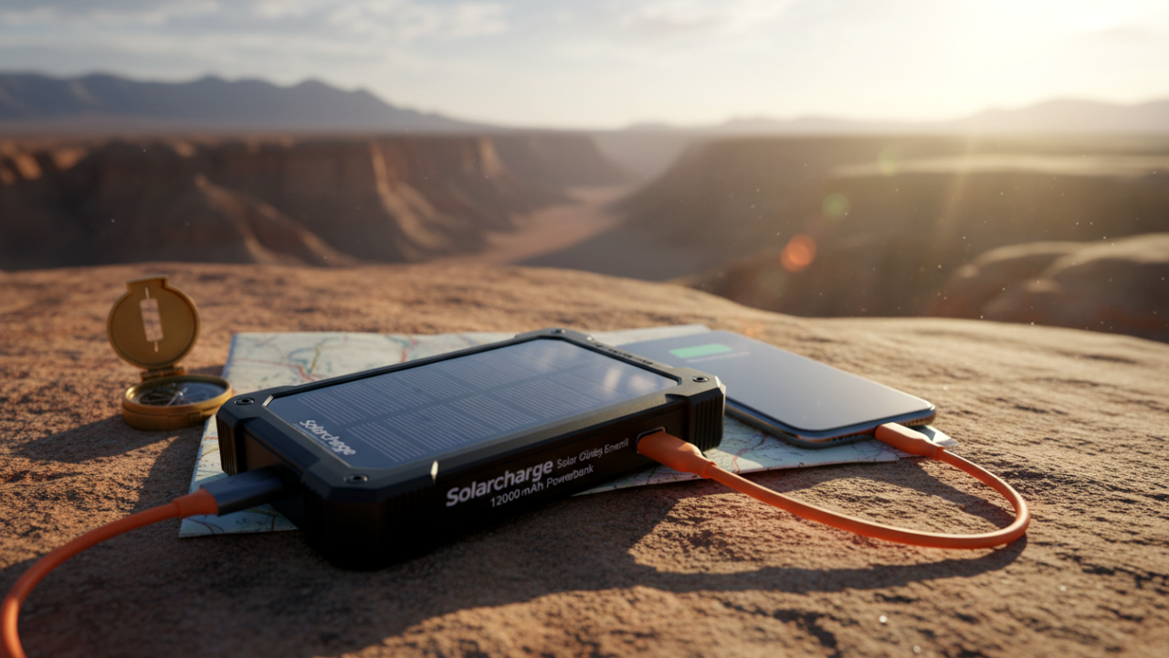 Solarcharge Solar Güneş Enerjili 12000 mAh Powerbank İncelemesi