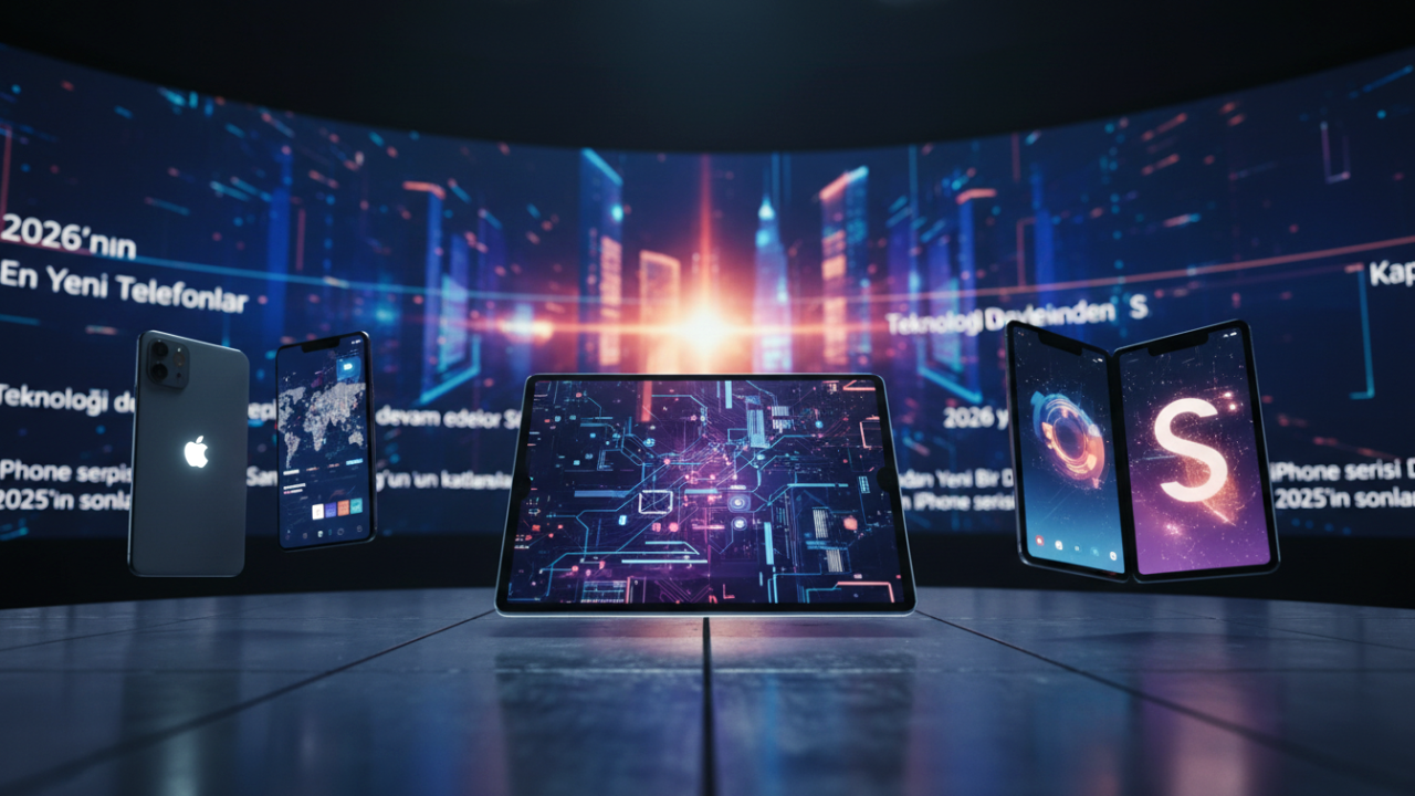 2026’nın En Yeni Telefonları: Teknoloji Devlerinden Sürprizler Kapıda