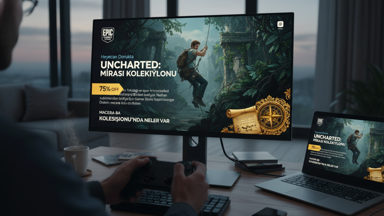 UNCHARTED: Hırsızlar Mirası Koleksiyonu Epic Games’te İnanılmaz İndirimle Oyuncularla Buluşuyor!